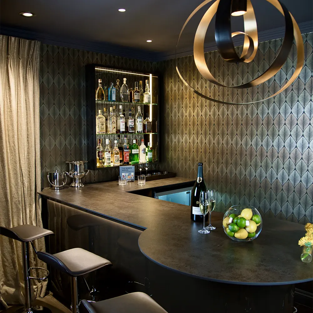 Party Room & Bar interior design
