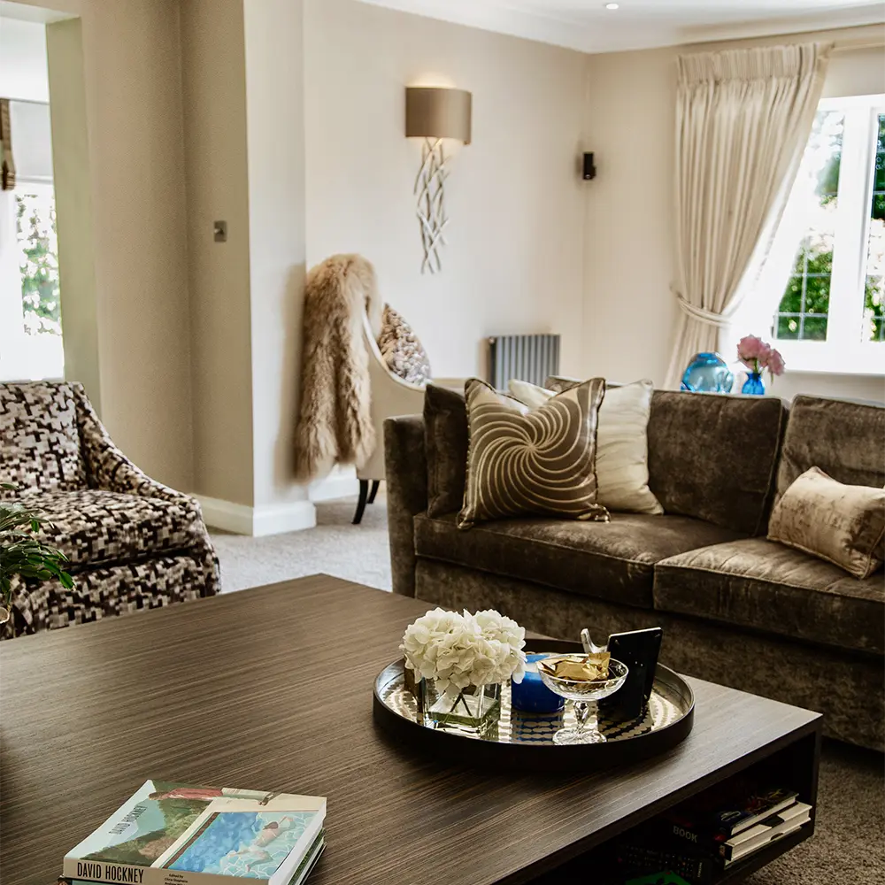 Living Room & Orangery interior design