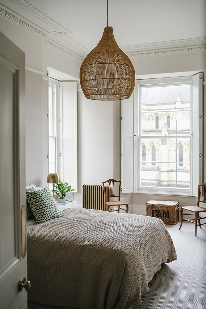 Clifton, Bristol luxury apartment interior design - bedroom design