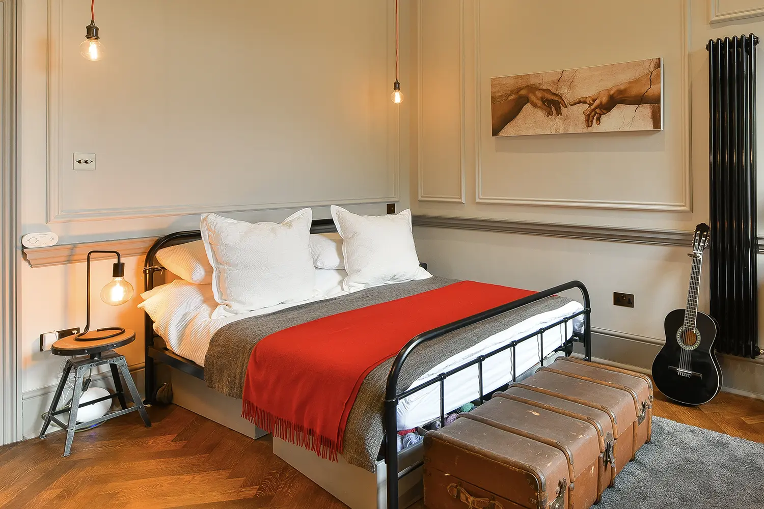 Heathfield Historic Apartment bedroom interior design