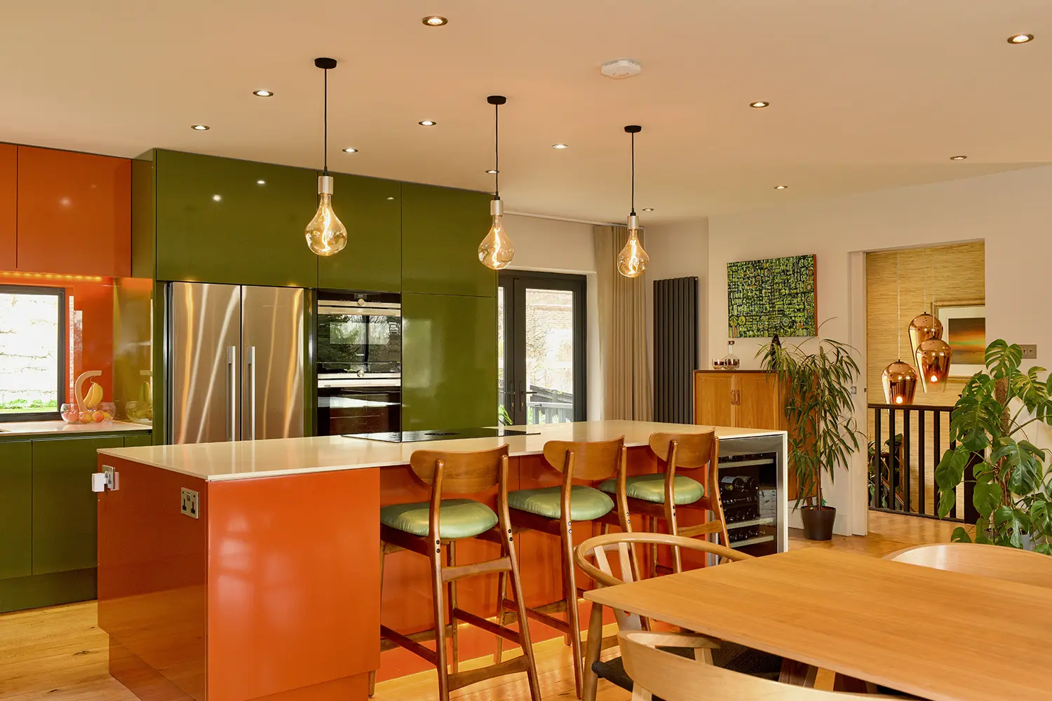 Mid-Century Modern home kitchen interior design
